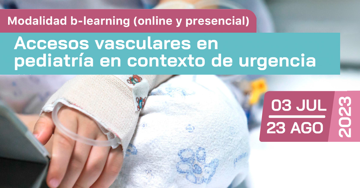 Curso de Accesos Vasculares en Pediatría en contexto de Urgencia 